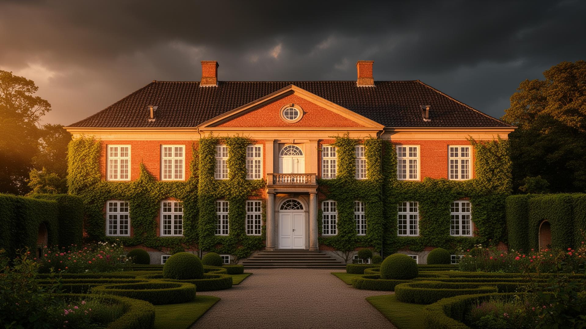 Klassisk dansk herregård